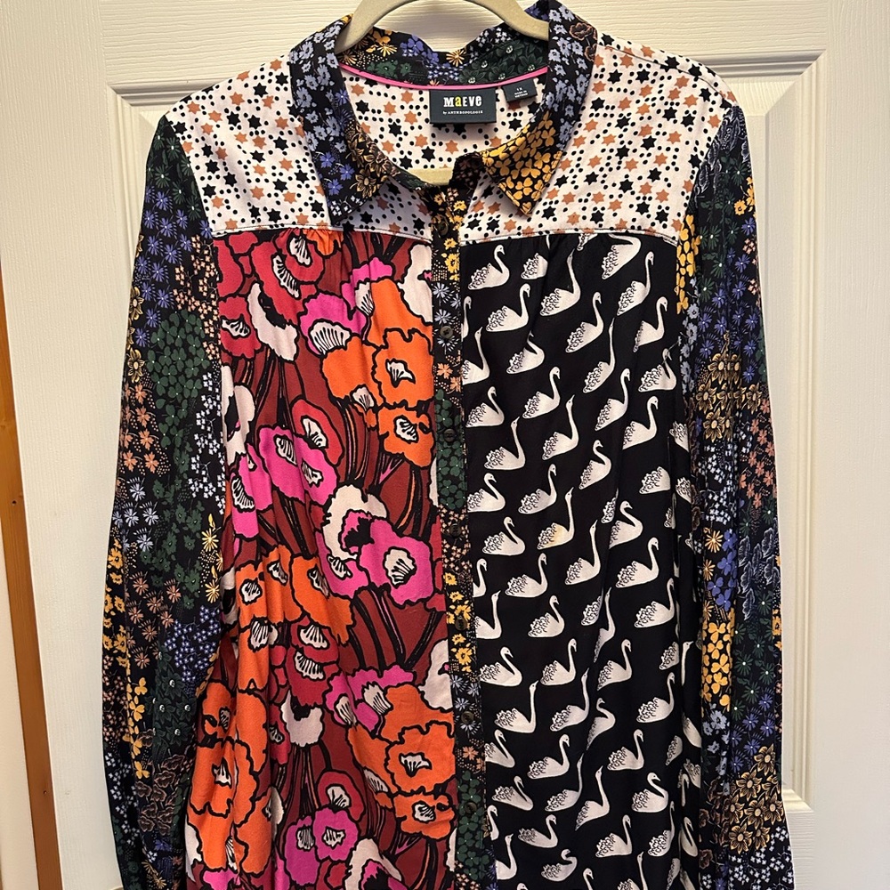 The Paz Buttondown Shirt by Maeve
